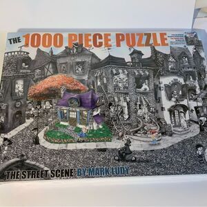 NEW! Mark Ludy Puzzle -1000 Piece -street scene - Brand New FACTORY SEALED A2